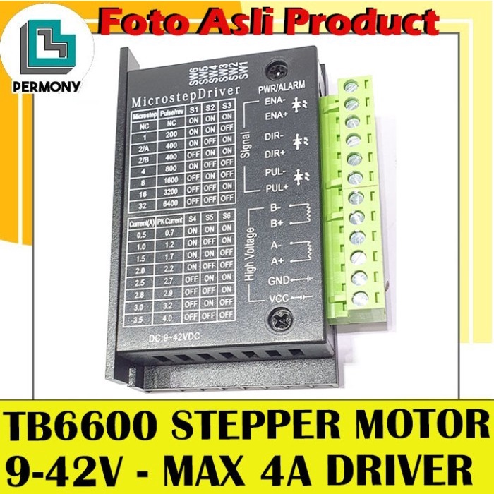 (Exert) TB6600 Stepper ไดร์เวอร์มอเตอร์ไซค์