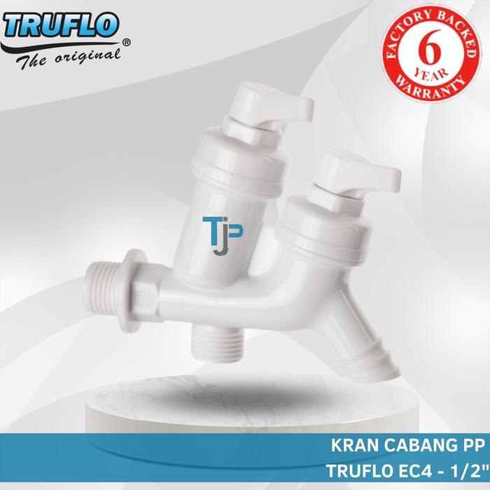 WATERTEC EC4 PP BRANCH FAUCET - 1/2"