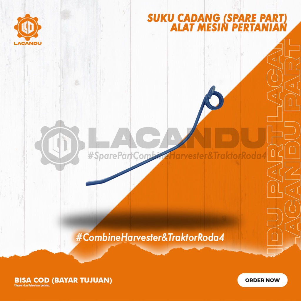 TINE KUBOTA หวี DC 60 และ DC 70 KUBOTA สําหรับ COMBINE HARVESTER LACANDU PART