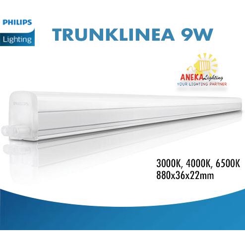 Philips T5 LED Batten Trunklinea 9W 3000K 4000K 6500K