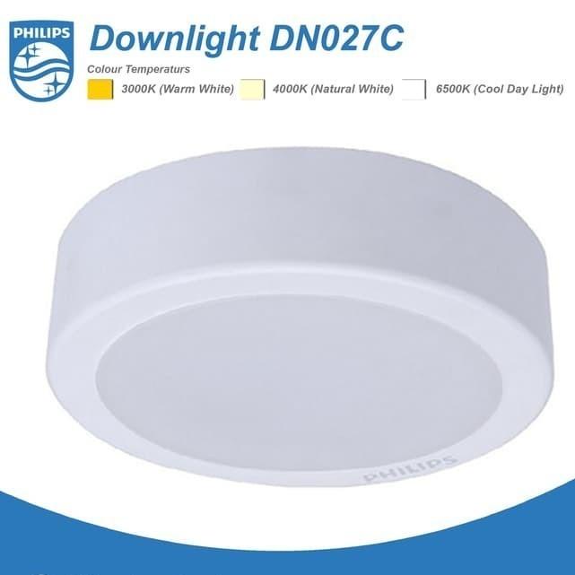 PHILIPS Outbow Downlight DN027C G3 LED9 D150 9W ติดตั้งบนพื้นผิว