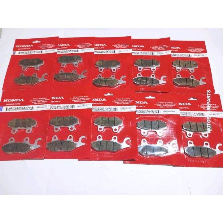 WHOLESALE 10 ชิ้น ผ้าเบรคหน้า Dispad KR3 Supra x, Kharisma, Supra X 125, Smash KR3