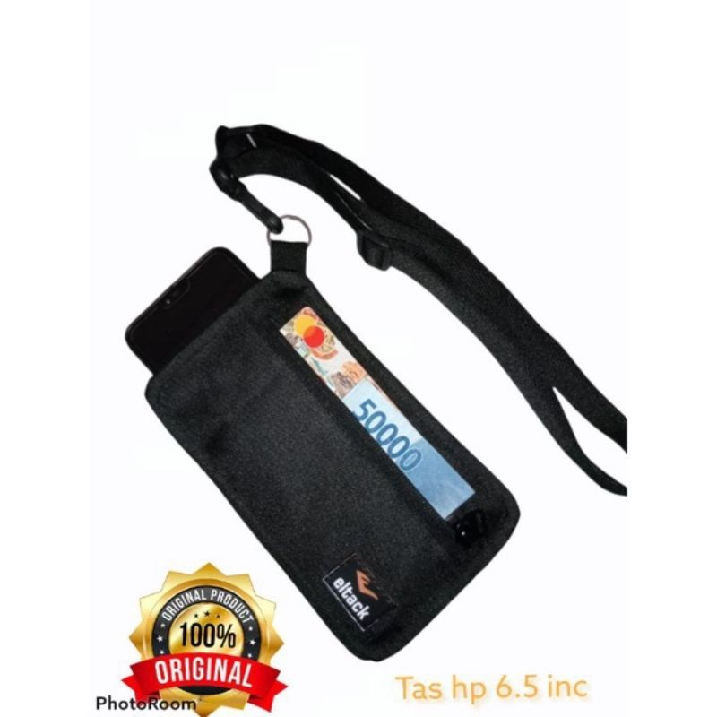 HP CCS Sako nomo cellphone bag กระเป๋าสตางค์ สร้อยคอ ห้อยคอ ผู้ชายผู้หญิง วัสดุผ้าใบ