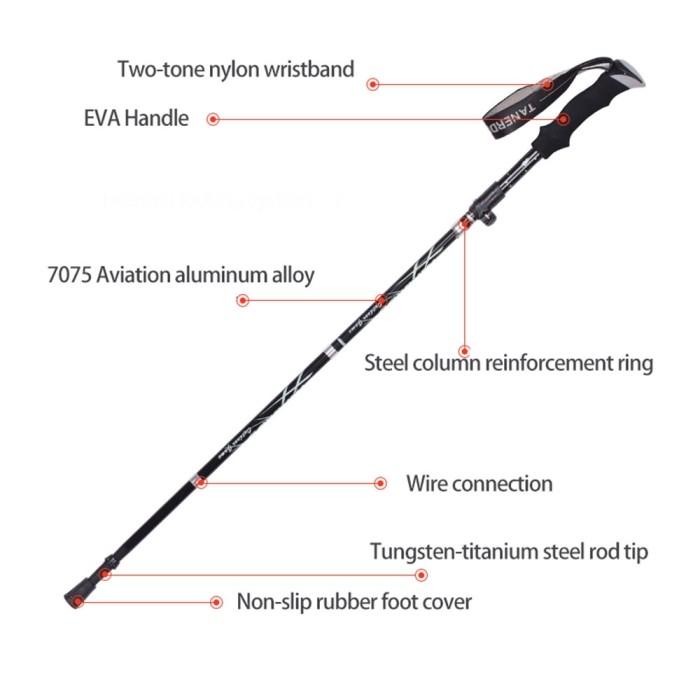 Trekking Pole Ultralight Folding Trekking Pole Ultralight