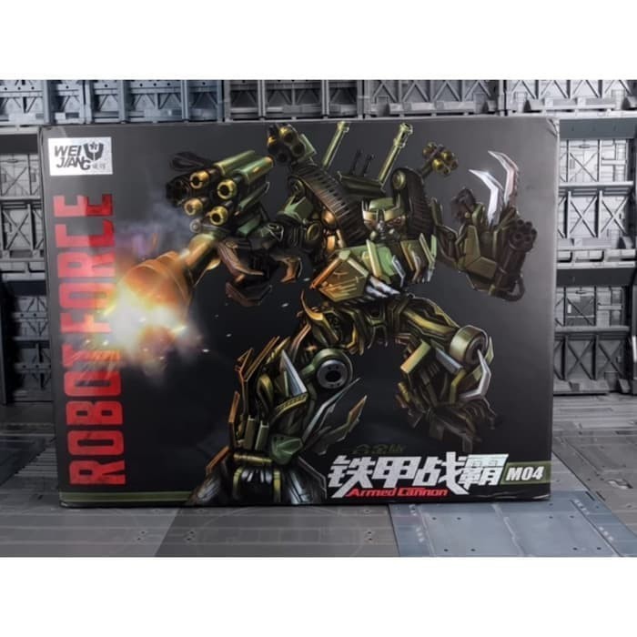 ORIGINAL TRANSFORMERS BRAWL WEIJIANG ARMED CANNON WEI JIANG M04 ROBOT FORCE ใหม่ READYY