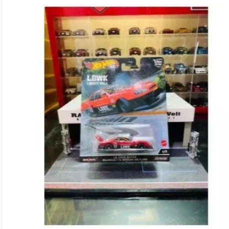 ใหม่ล่าสุด HOTWHEELS MOUNTAIN DRIFTERS LB ER34 SUPER SILHOUETTE NISSAN SKYLINE JAPAN STICKER