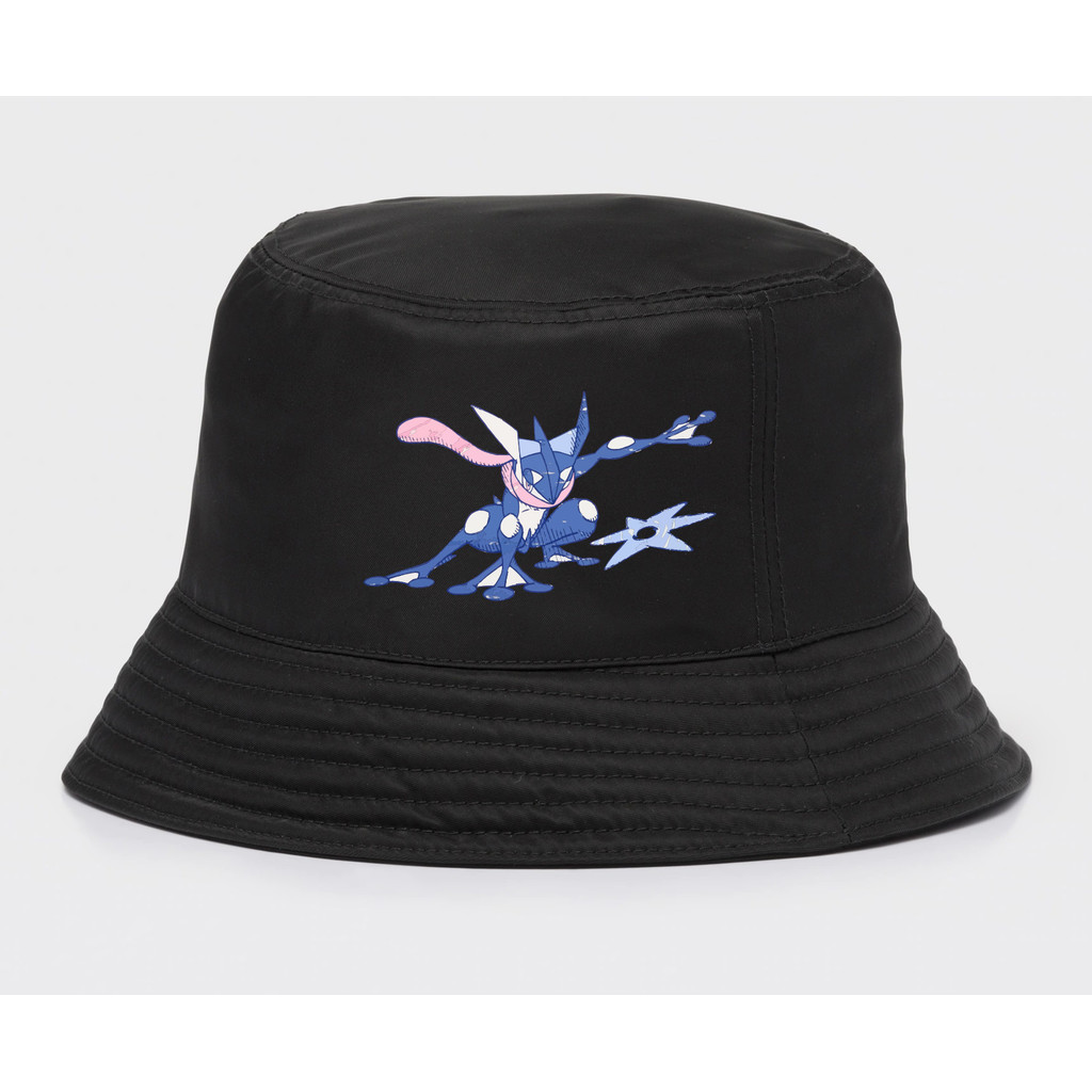 Pokemon Greninja Pokeball Elements UT Anime Bucket Hat