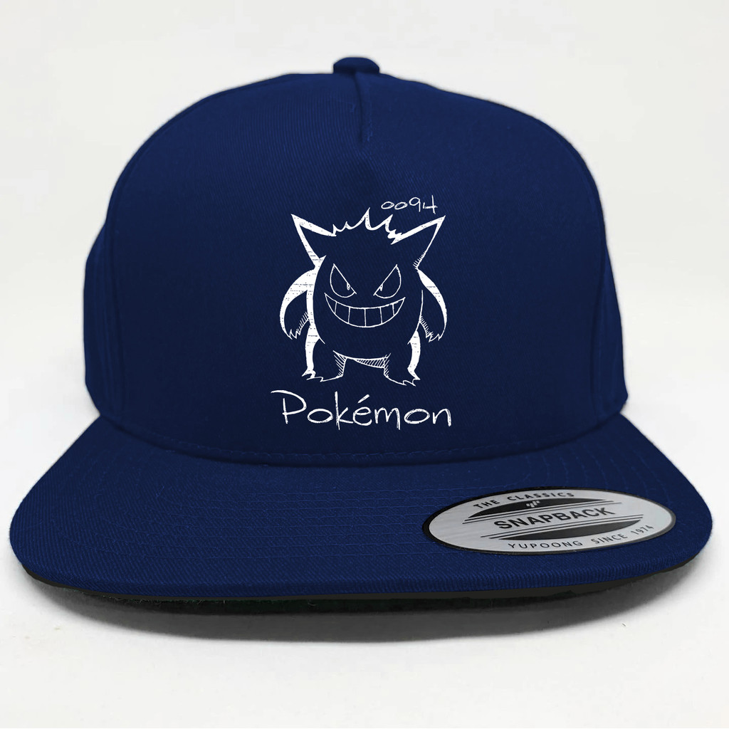 หมวก snapback Pokemon Gengar หมายเลข 0094 94 อะนิเมะผี UT