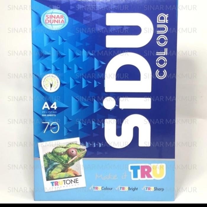 กระดาษสี Hvs A4 ขนาด 70 แกรม