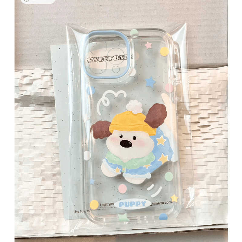 HP ล่าสุด Soft Painting Puppy สําหรับ Xiaomi C71 15 Ultra 14 14T Pro Poco X7 F7 Pro C75 C65 F4 Mi 13