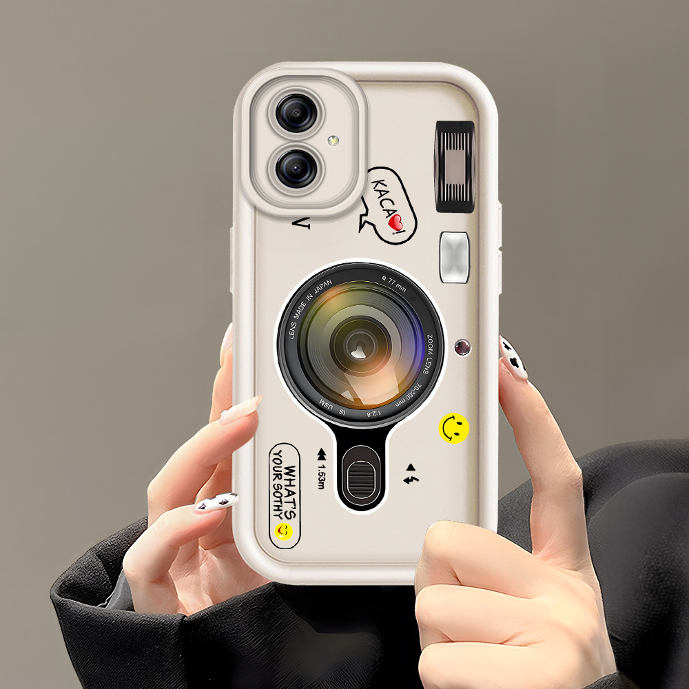 ใช้งานร่วมกับ Samsung Galaxy A04E สําหรับเคสโทรศัพท์ Softcase HP Casing Soft Kesing Sofcase Cesing C