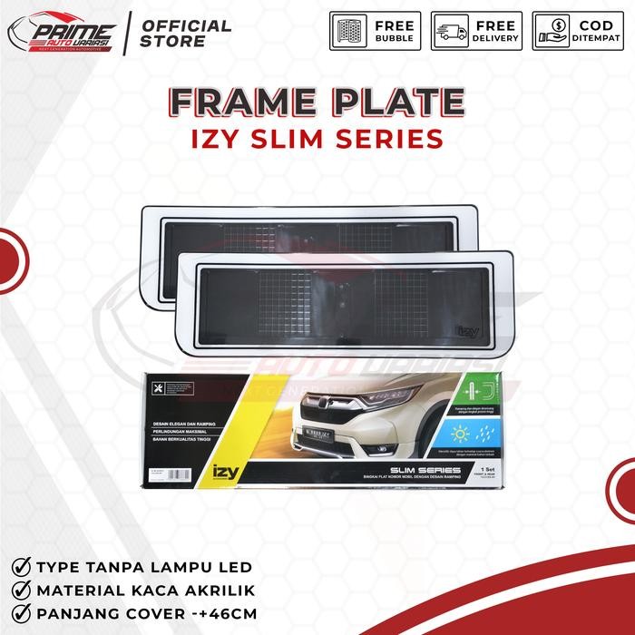 Izy กรอบป้ายทะเบียน Izy Mica ที่ใส่ป้ายทะเบียน ป้ายทะเบียนรถ