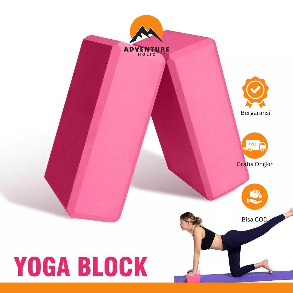 YFASHION Yoga Block Foam EVA แผ่นโฟมกันลื่นทนทาน - YF-23