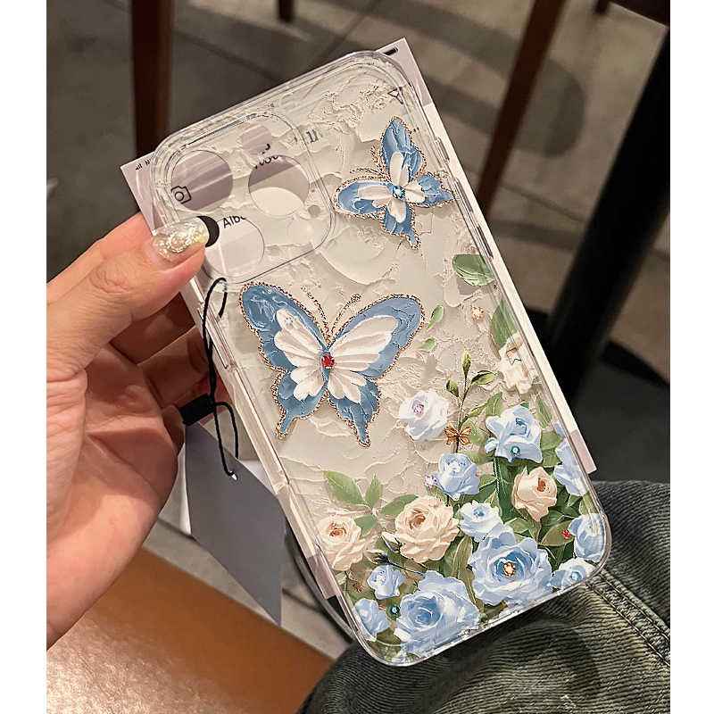 Clear ล่าสุดดอกไม้ Anti Yellow Casing Infinix Tecno Spark GO 2 3 Camon 40 Pro Pova 7 5G 60 60i Smart