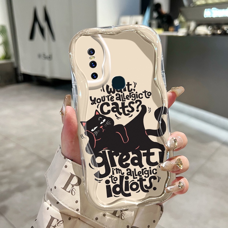 เคส Hp Untuk VIVO V15 V15 Pro S1 S1 Pro V20 Pro S7 V9 V9 Pro V9 Youth Y85 Y85A Z1i Z3x เคสปลอกครีม H