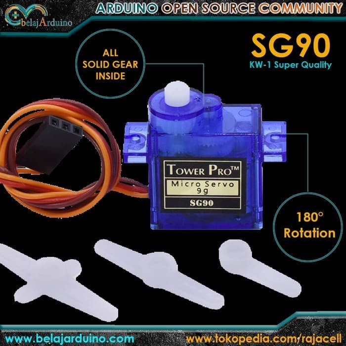 Tower Pro Micro Servo SG90 SG90 สําหรับArduino IC ORIGINAL