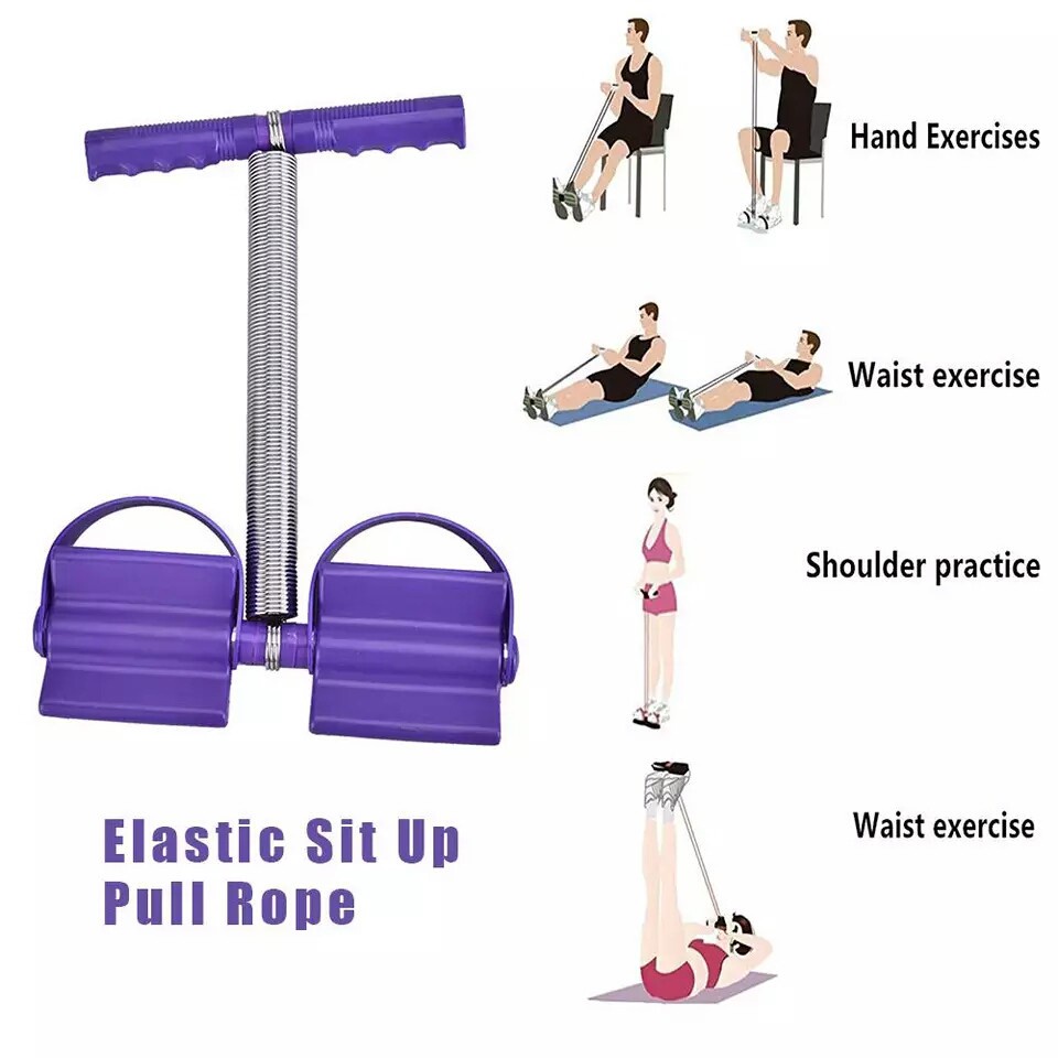 จัดส่งฟรี TUMMY TRIMMER FITNESS GYM SPORTS EQUIPMENT AT HOME
