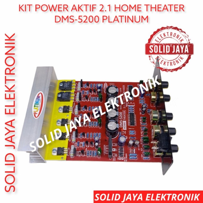 Active Power Speaker 2.1 Dms5200 Kit Home Teather Dms 5200 Dms-5200