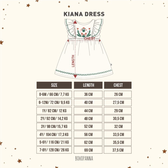 Bohopanna Kiana Dress Kids