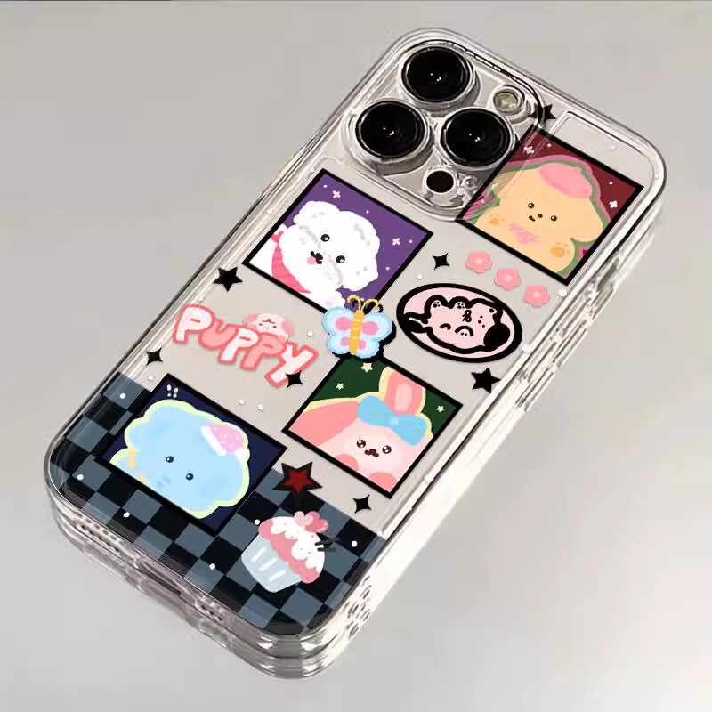 SAMSUNG ล่าสุดแฟนซีลูกสุนัขปลอกSamsung A37 A57 5G A07 A17 5G A55 5G A35 A15 A05S Galaxy A56 A36 A26 