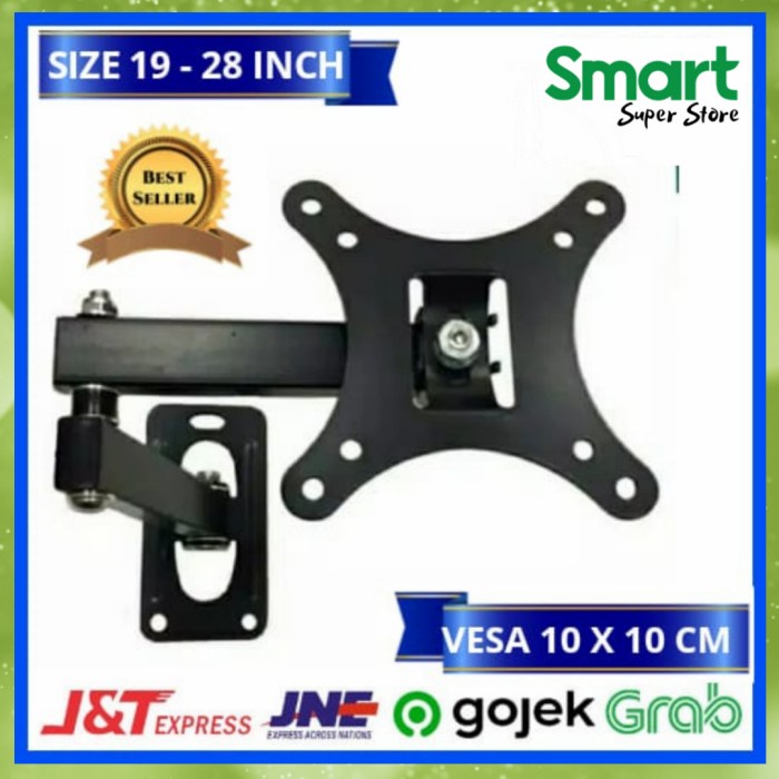 PREMIUM SWIVEL TV BRACKET 19-20-22-24-28 INCH