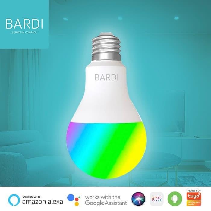 BARDI หลอดไฟอัจฉริยะ RGB+WW 12W Wifi Wireless IoT - ระบบอัตโนมัติภายในบ้าน