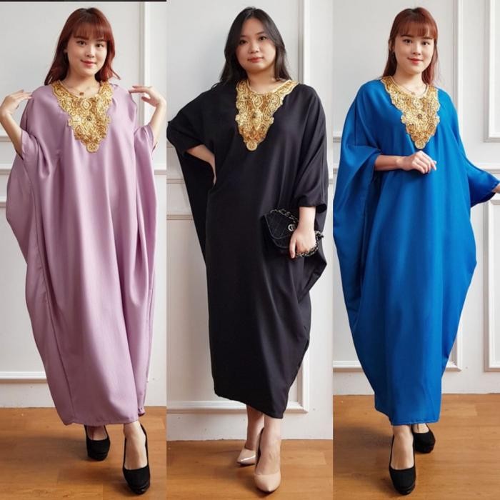Zahra- Kaftan Kajol ชุดเดรสยาวมุสลิมสําหรับผู้หญิง