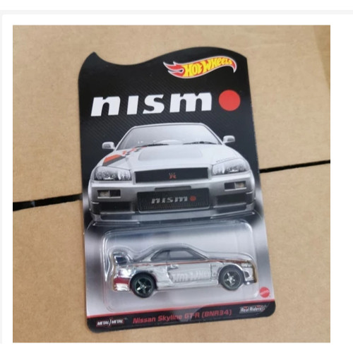 ล้อร้อนเดิม RLC NISSAN SKYLINE GT-R R34 BNR34 SILVER CHROME NISMO READYY