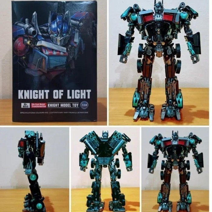 TRANSFORMERS BMB LS 03L KM-01L OPTIMUS PRIME NEMESIS KNIGHT OF LIGHT