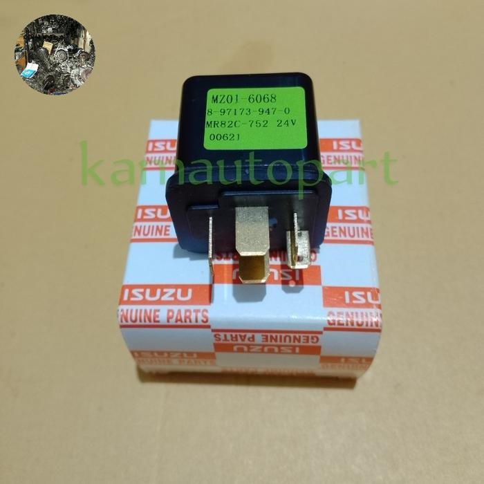 Glow Plug Relay / Heater Relay / 24 Volt 5 Leg Relay / Isuzu Nkr71 / Nkr55-58 / 8-7173-947 Ready