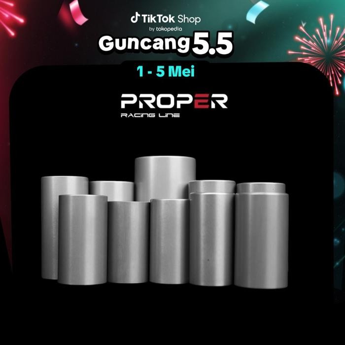 PROPER RACING LINE CERAMIC PULLEY PIN BEAT ใหม่ DELUXE GENIO ใหม่ SCOOPY K0J K1A BOSHINING CVT