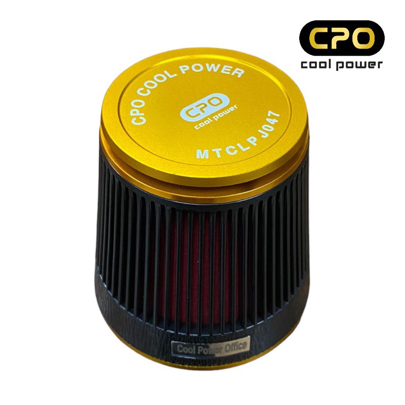 CPO Cool Power Filter คาร์บูเรเตอร์กรองอากาศ CPO G2 Gold CNC - 48mm Pwk 24 26 28 Pe28