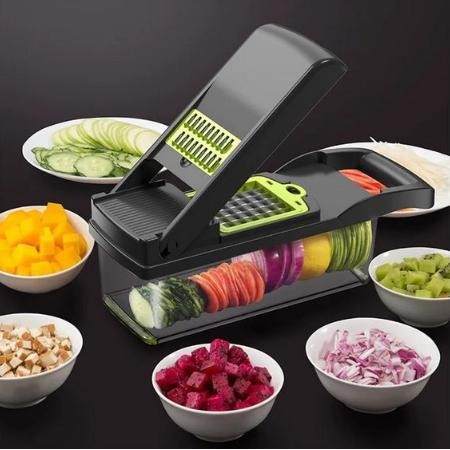 GUARANTEEED ต้นฉบับ 2351 MULTIFUNCTIONAL GRATER 14 IN 1 เครื่องตัดผักผลไม้ POTATO PEELER รหัส 1157