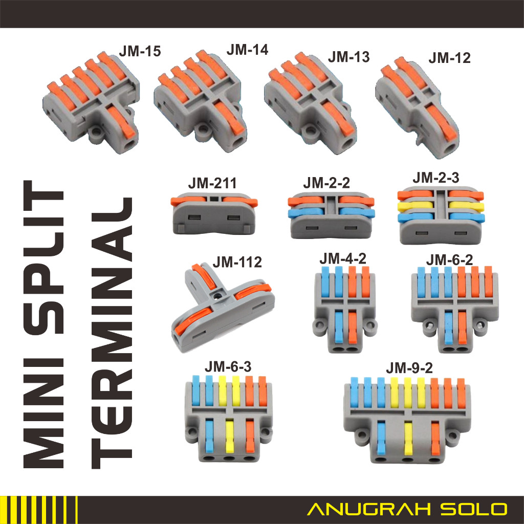 Split Terminal PCT 112 PCT 12 PCT 13 PCT 14 PCT 15 การเชื่อมต่อสายเคเบิล [PREMIUM]