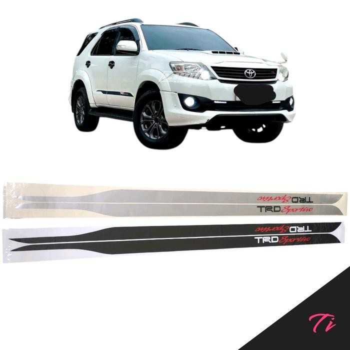 Old Fortuner Trd Sportivo Sticker / Fortuner Trd Sticker 2003-2015 / Trd Sportivo Fortuner