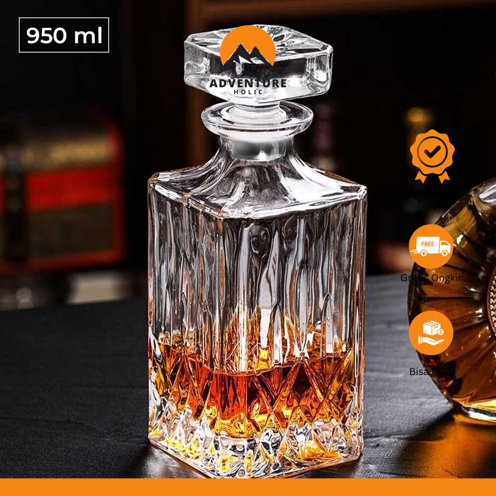 OEIEN ขวดเหล้า Whisky ขวดแก้วสุรา Scotch Luxury 950ml - EJ50HF