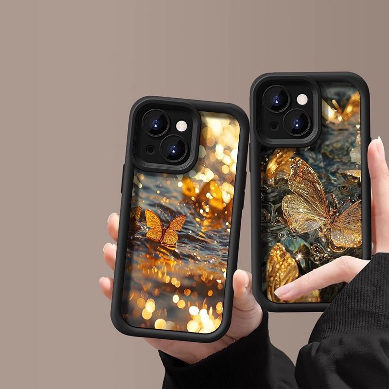 หรูหราผีเสื้อนุ่มล่าสุดกรณี Hp Oppo A5i A3X A3 A60 Reno 13 5G 13F 12F 11F 12 Pro 5G A3S A58 A17 A17K