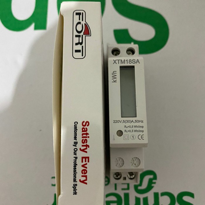 Kwh Meter XTM18SA 1Phase/1P 5(30A) Kwh Meter digital Fort ใหม่