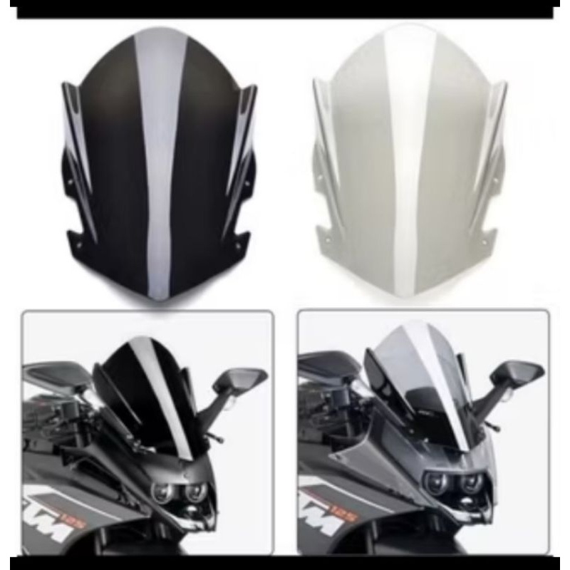 WINDSHIELD KTM RC 200,250,390, VISOR KTM RC RALLY