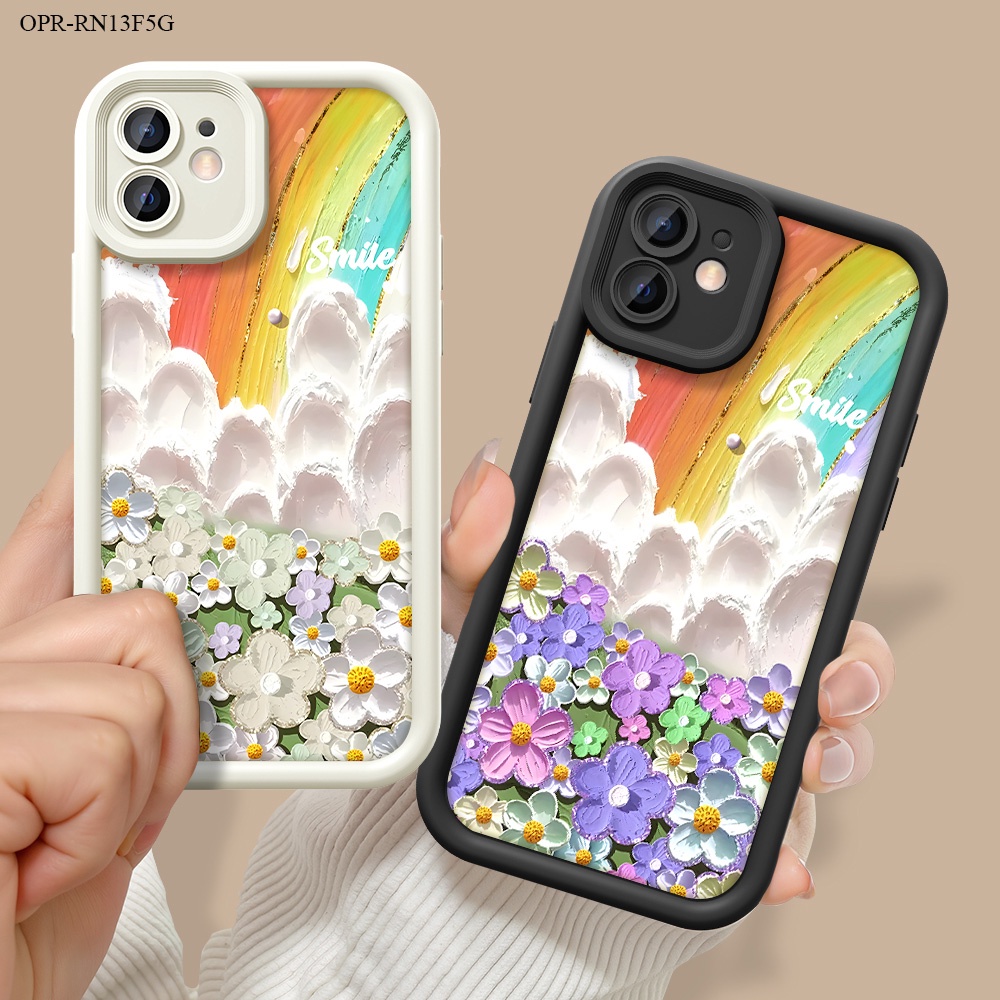 ปลอก Hp Untuk OPPO Reno 13F 11F 11 10 8T 8 7Z 8Z 7 8 6 5F 5 4F 4 F5 2F 2Z F9 F11 F7 Pro 4G 5G กรณีโท