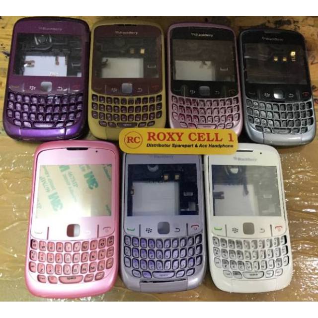 CompleteDong- BB Blackberry 8520 / Gemini Housing Casing Kesing Fullset / ปุ่มกด