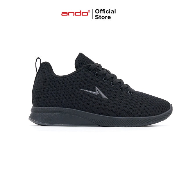 Ando Official Zavia V Kids Sneakers - สีดํา