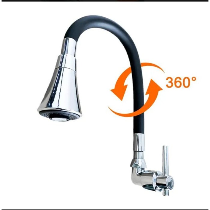 (ผู้เชี่ยวชาญ) [ PPLUS ] ก๊อกน้ําอเนกประสงค์ยืดหยุ่นครัวจานซักผ้า Goose Faucet Multi Function Wall &