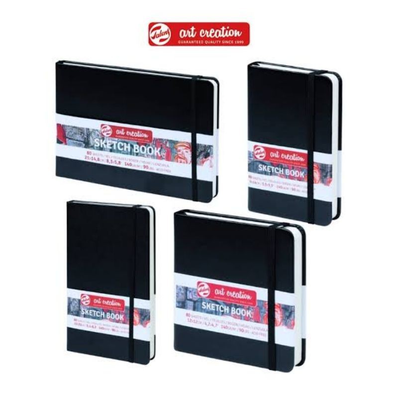 Talens art creation สมุดสเก็ตช์ภาพปกแข็ง 140gsm (หลายสื่อ)