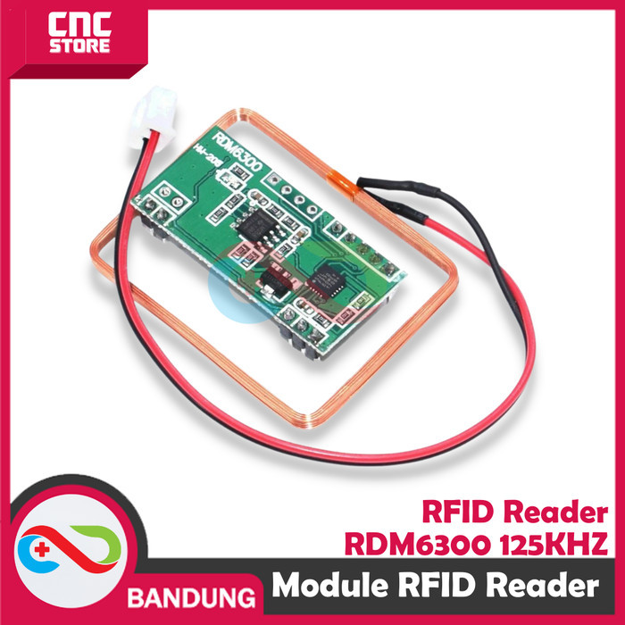 Ready- โมดูล READER RFID RDM6300 125KHZ