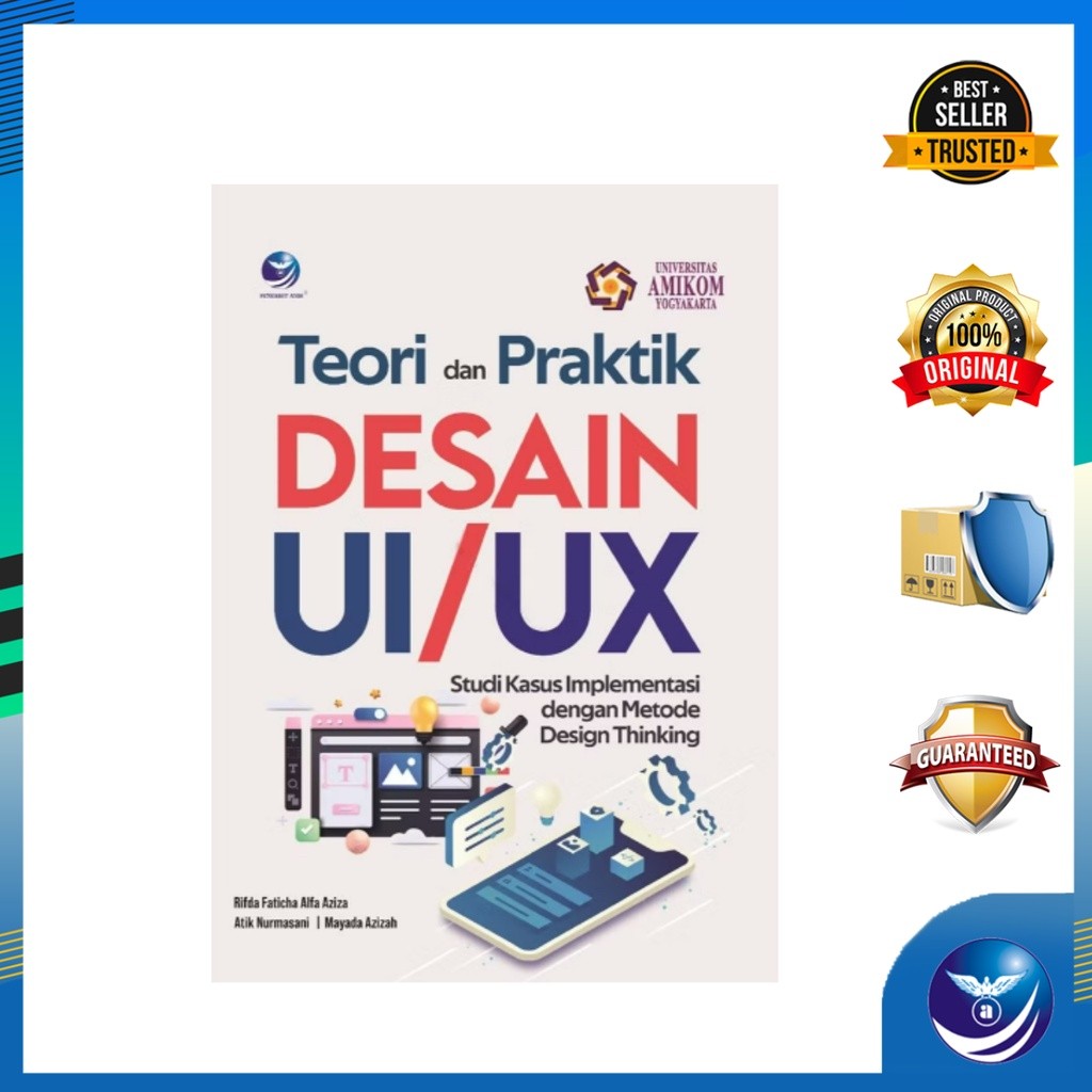 Andi สํานักพิมพ์ - ทฤษฎีการออกแบบ UI/UX และหนังสือฝึกหัด