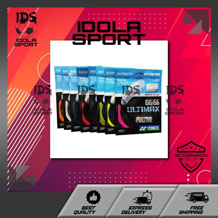 Yonex Bg66 / Bg 66 Ultimax Original Sp Strings ขายส่งดั้งเดิม 100%