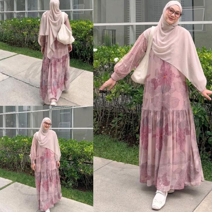 Zahra- Nada Dress By Arsy Hijab Eid Dress, ชุดแต่งงาน Cerutti Brocade หรูหรา