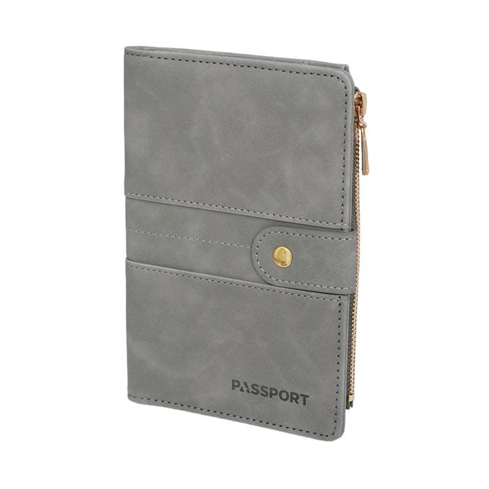 TimeToGo- Azko Passport Wallet มัลติฟังก์ชั่น Passport Wallet Passport Holder Id Card