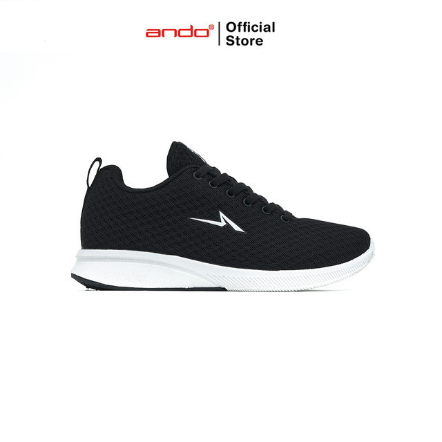 Ando Official Zavia Teenage Sneakers - สีดํา/ขาว